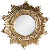 Clayre & Eef 62S277 Miroir Ø 51x3 cm Couleur or Miroir mural
