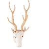 Clayre & Eef 65188M Décoration Cerf 18x24x42 cm Beige