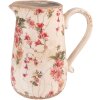 Clayre & Eef 6CE1550M Décoration Pot 16x12x18 cm Rose - Beige