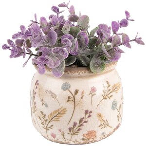 Clayre & Eef 6CE1551S Décoration Pot de fleurs...
