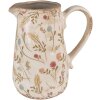 Clayre & Eef 6CE1552M Décoration Pot 16x11x18 cm Rose - Beige