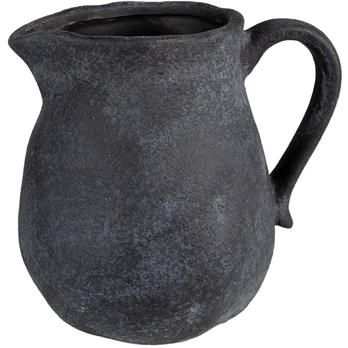 Clayre & Eef 6CE1581M Décoration Pot 16x13x15 cm Gris