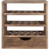 Clayre & Eef 6H2261 Meuble à œufs 35x11x38 cm Brun Rectangle