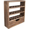 Clayre & Eef 6H2261 Meuble à œufs 35x11x38 cm Brun Rectangle