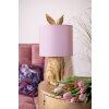 Clayre & Eef 6LMC0013GOP Lampe de table couleur or Ø 20x43 cm E27 60W style campagnard