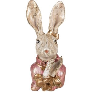 Clayre & Eef 6PR3887 Décoration Lapin Beige...