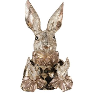 Clayre & Eef 6PR3888 Décoration Lapin beige or...