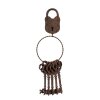 Clayre & Eef 6Y5422 Décoration trousseau de clés 12x6x35 cm brun