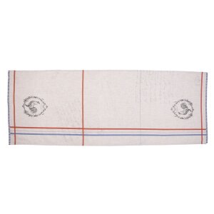 Clayre & Eef DFR64 Chemin de table 50x140 cm Beige...