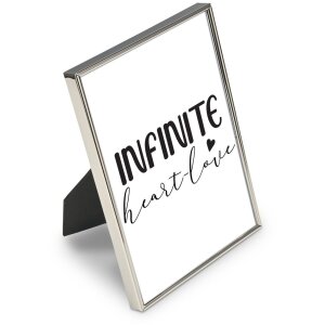 Hama Cadre photo métallique Infinity 13x18 cm argent brillant