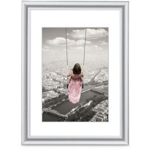 Hama cadre plastique Swing 21x29,7 cm argenté