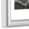 Hama cadre plastique Swing 50x70 cm argenté