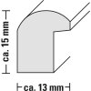Hama cadre plastique Swing 21x29,7 cm blanc
