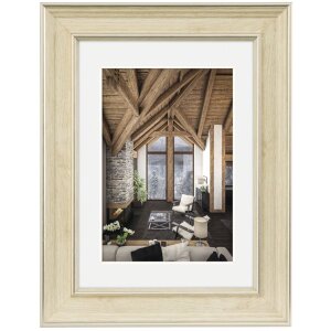 Hama cadre plastique Rustic 10x15 cm à 30x40 cm avec passe-partout