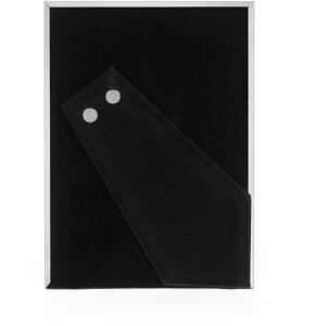 Cadre photo métallique ZEP S15 argenté brillant 15x20 cm