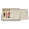 Boîte à photos ZEP en bois marron Photos USB 10x15 13x18 15x20 cm en 3 tailles