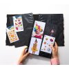HERMA 7711 Fotophan Pochettes transparentes pour photos 10x15 cm de haut noir 250 pochettes