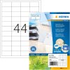 HERMA 10726 Étiquettes de recyclage A4 48.3x25.4 mm blanches adhésives permanentes