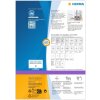 HERMA 10739 Étiquettes classeur A4 192x38mm blanches permanentes pour classeurs étroits
