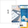 HERMA 10782 Étiquettes jet dencre A4 210x297 mm blanc adhésif permanent