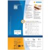 HERMA 10793 Étiquettes résistantes aux intempéries A4 99,1x67,7 mm blanches très adhésives