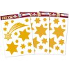 HERMA 15545 Set décorations de fenêtre Noël étoiles or 44 pièces