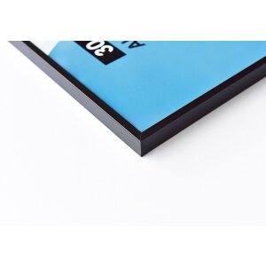 Cadre alu Nielsen Accent 42x59,4 cm DIN A2 noir mat