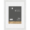 Cadre photo en bois Nielsen Skava blanc 21x29,7 cm avec passe-partout 15x20 cm