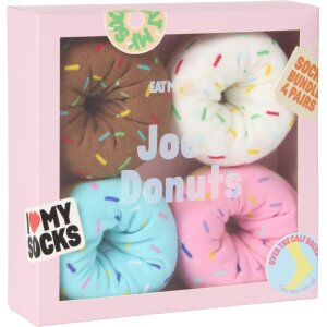 EatMySocks paquet de 4 chaussettes longues Joes Donuts