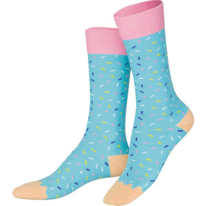 EatMySocks paquet de 4 chaussettes longues Joes Donuts
