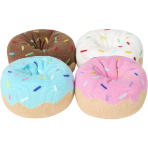EatMySocks paquet de 4 chaussettes longues Joes Donuts