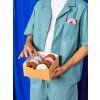 EatMySocks paquet de 4 chaussettes longues Joes Donuts