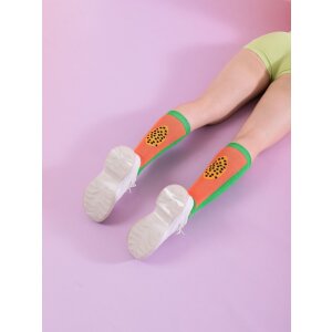 EatMySocks Chaussettes longues Juicy Papaya