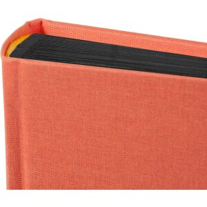 Goldbuch Album photo Bella Vista saumon 30x31 cm 60 pages noires toile