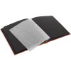 Goldbuch Album photo Bella Vista saumon 30x31 cm 60 pages noires toile