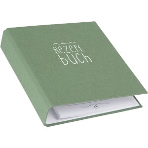 Goldbuch classeur de recettes Bella Vista artichaut lin 21x24 cm