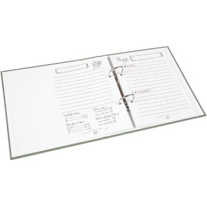 Goldbuch classeur de recettes Bella Vista artichaut lin 21x24 cm