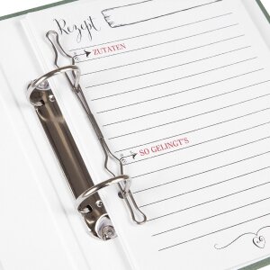 Goldbuch classeur de recettes Bella Vista artichaut lin 21x24 cm