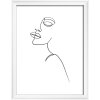 Walther cadre en bois Silhouette 15x20 cm blanc