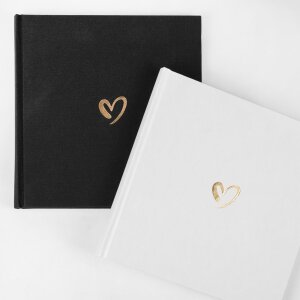 Walther Album photo en lin Emotion 20x20 cm 40 pages blanches