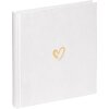 Walther Album photo en lin Emotion 20x20 cm 40 pages blanches