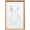 Walther cadre en bois Silhouette MDF bois 10x15 cm à 30x40 cm vitre claire