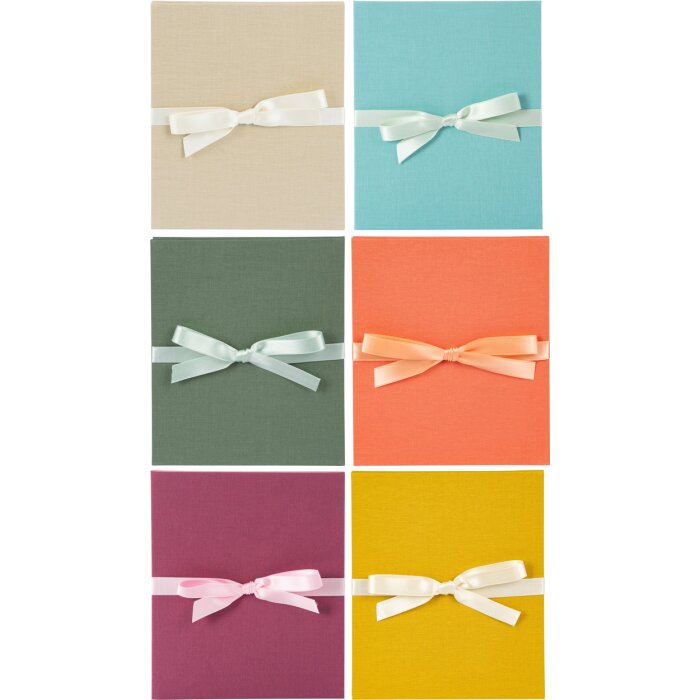 Goldbuch Leporello Bella Vista 10 photos 13x18 cm lin carton photo blanc