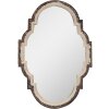 Clayre & Eef 52S300 Miroir mural brun beige 63x4x91 cm