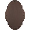 Clayre & Eef 52S300 Miroir mural brun beige 63x4x91 cm