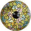 LumiLamp 5LL-6312 Lampe de table Tiffany Vert Ø 40x60 cm E27-max 2x60W