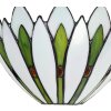 LumiLamp 5LL-6329 Applique Tiffany Blanc 30x15x18 cm E14-max 1x40W