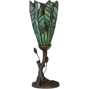 LumiLamp 5LL-6337 Lampe de table Tiffany Vert Ø...