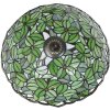 LumiLamp 5LL-6341 Plafonnier Tiffany vert Ø 41x24 cm E14/max 2x40W