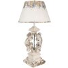Clayre & Eef 5LMC0032 Lampe de table Beige Gris Ø 40x79 cm E27-max 1x60W